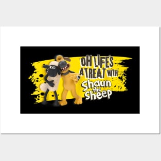 Vintage Shaun Cartoon The Sheep TV Series Posters and Art